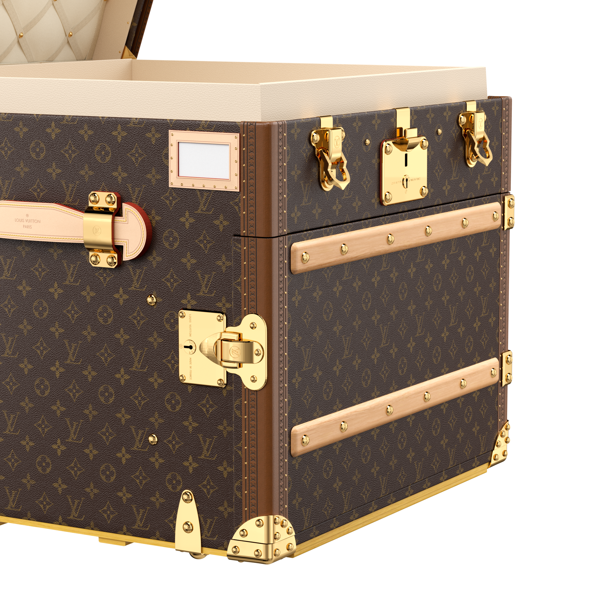 Courrier Lozine Carre Droite Monogram - Trunks, Travel and Home